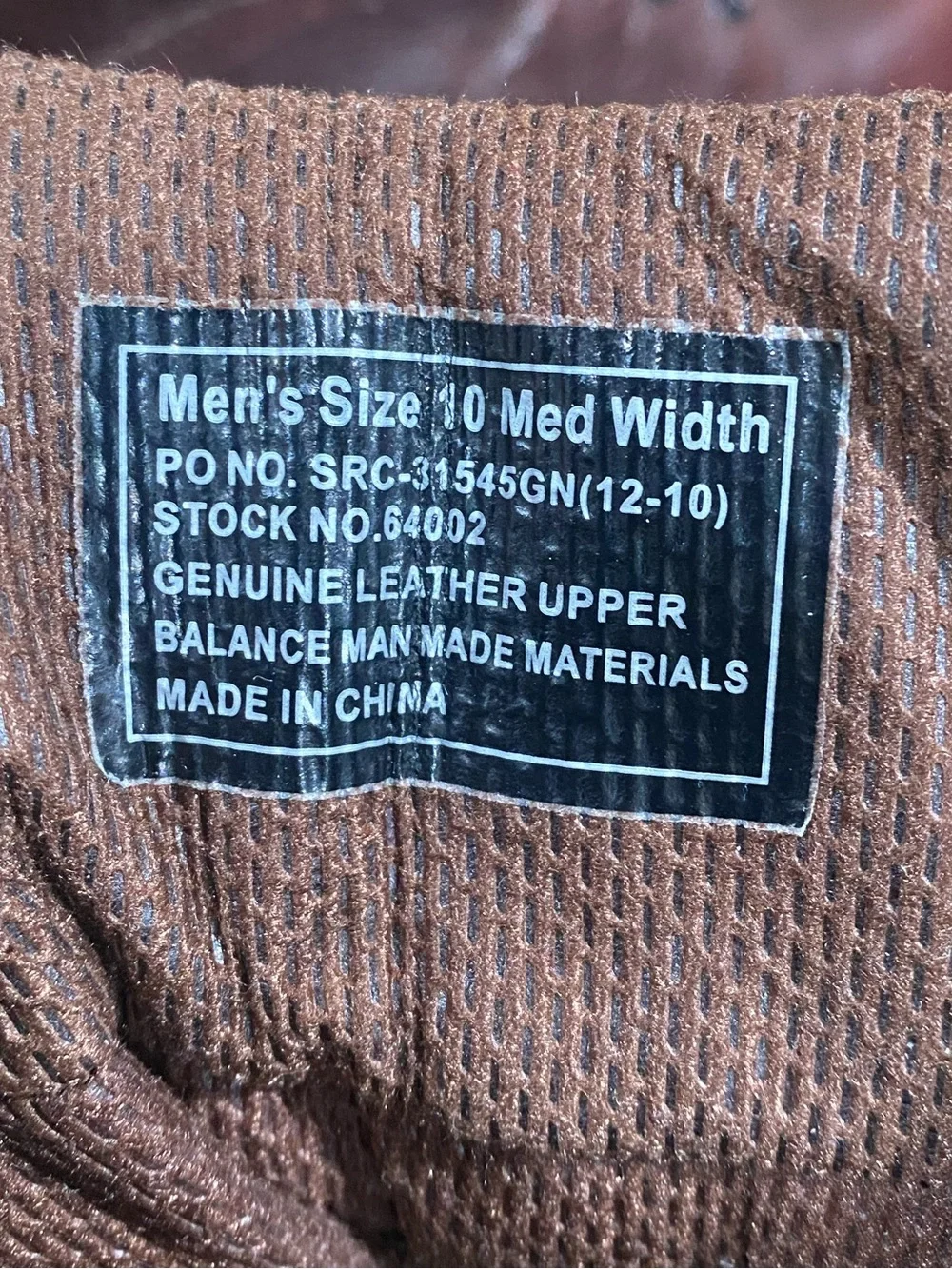 SensorTrak goretex vibram